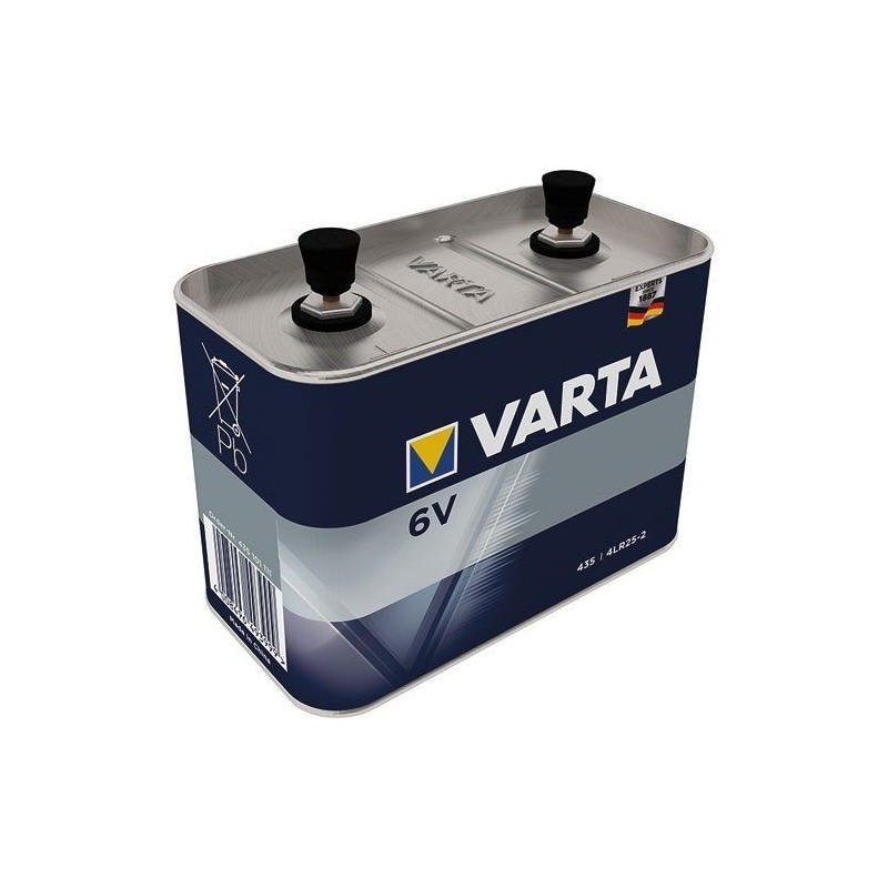 Varta Pile spécifique porto 6v 4lr25/2 alcal.metal