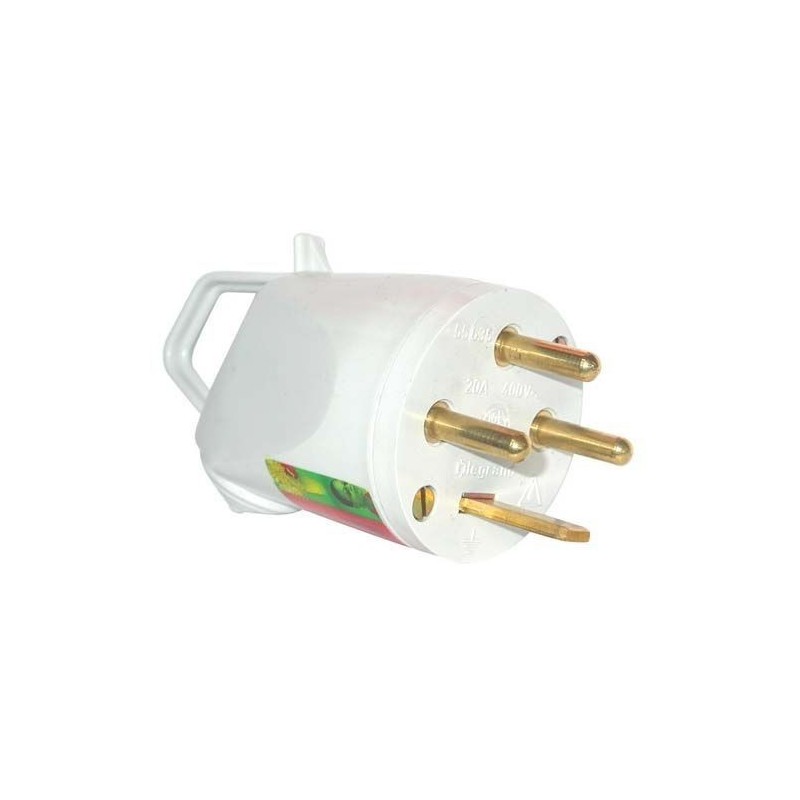 Legrand Fiche mâle 3p+t 20a ip44 anneau vrac