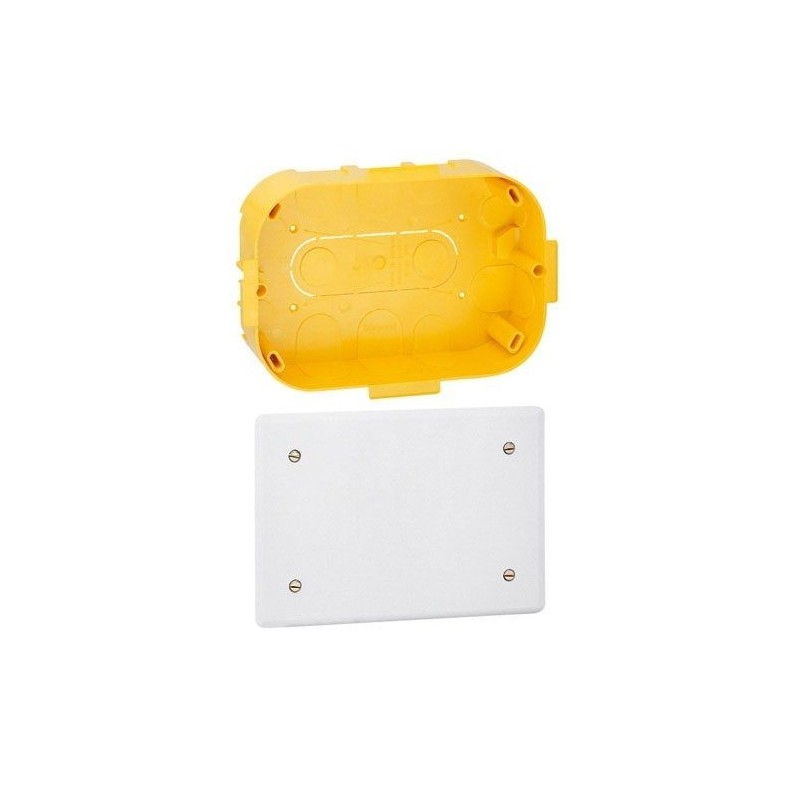 Legrand Boîte dérivation à encastrer 160x105x40 /plaque de plâtre