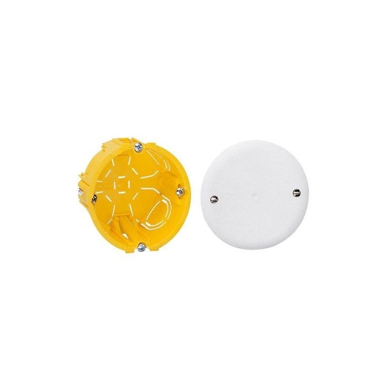 Legrand Boîte dérivation à encastrer d.80mm pour plaque de plâtre