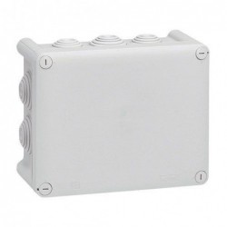 Legrand Boîte dérivation 155x110x74 Plexo gris 10 embouts vrac - Image 2