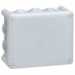 Legrand Boîte dérivation 180x140x86 Plexo gris 10 embouts vrac - Image 2