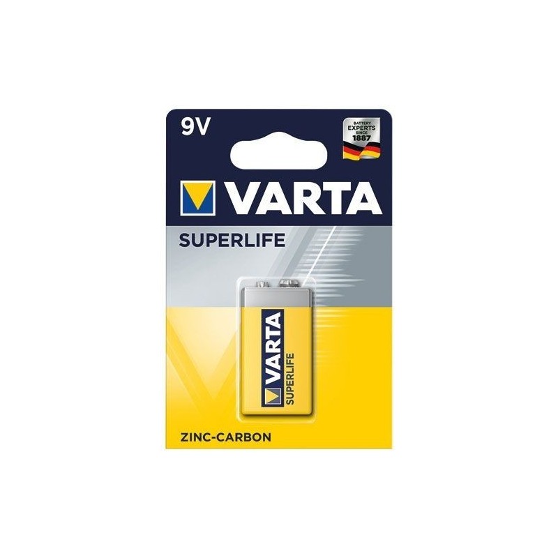 Varta Pile saline 6F22 9V varta blister de 1