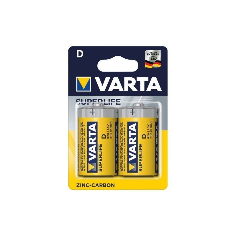 Varta Pile alcaline R20/D - HIGH ENERGY - Varta