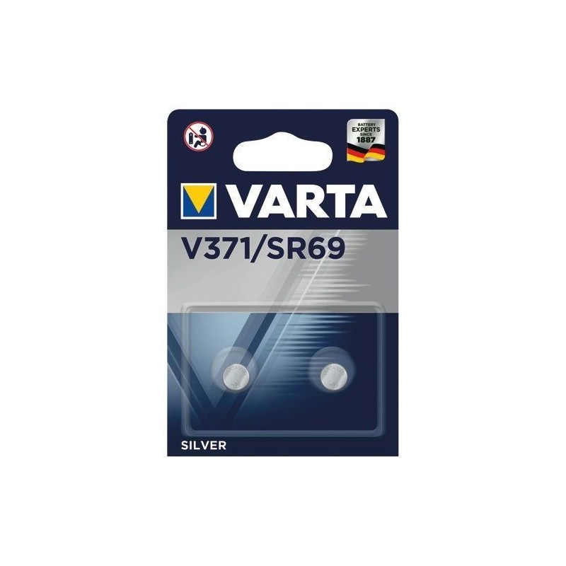 Varta Pile montre SR69 V371 x2