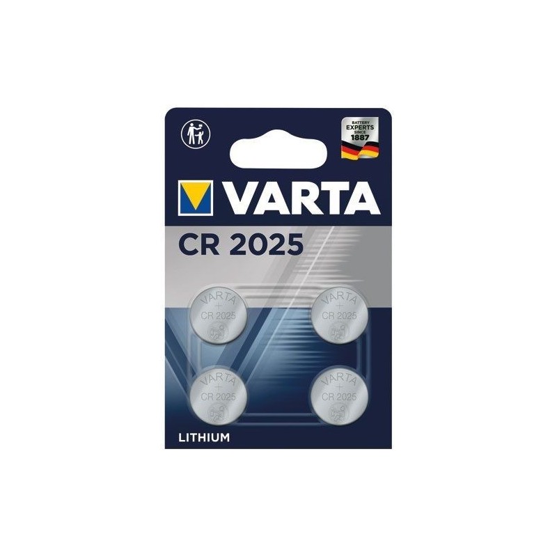Varta Pile lithium electronique cr2025 x 4