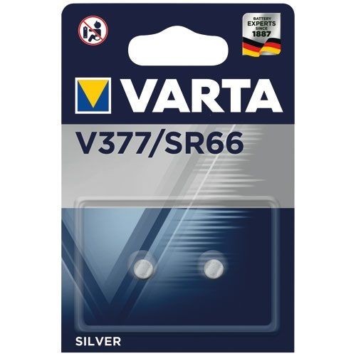 Varta Pile montre SR66 V377 x2