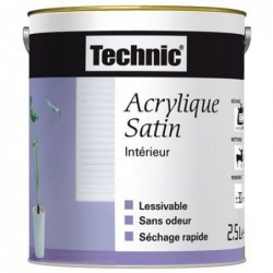 Technic Technic acrylique satin 2.5l rouge brique - Image 2