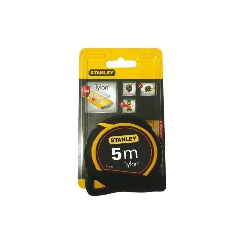 Stanley outillage Mesure bimatière tylon 5m sc