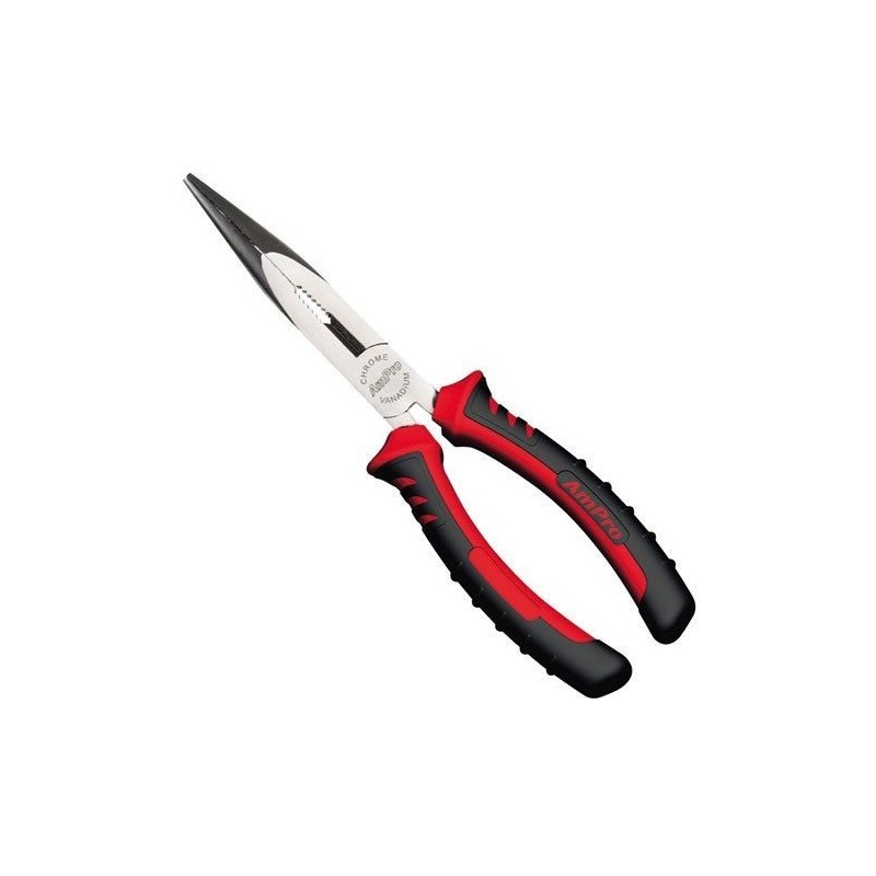 Ampro Pince à becs 1/2 rond longs 200mm sc