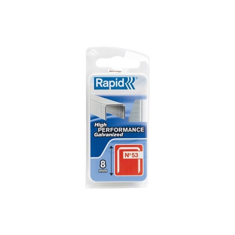 Rapid Agrafe type 53/ 8mm galva 1080 bl
