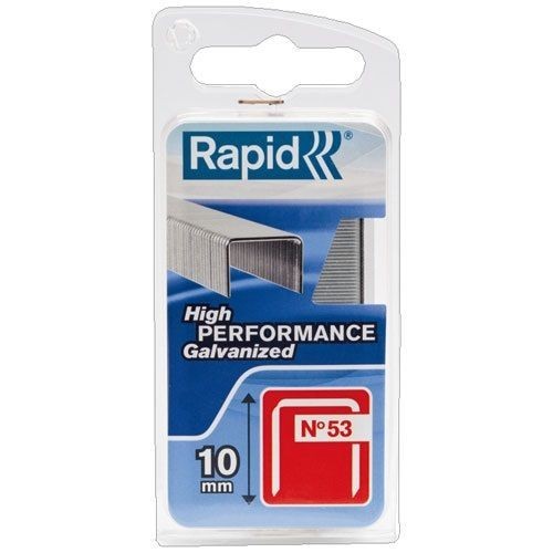 Rapid Agrafe type 53/10mm galva 1080 bl