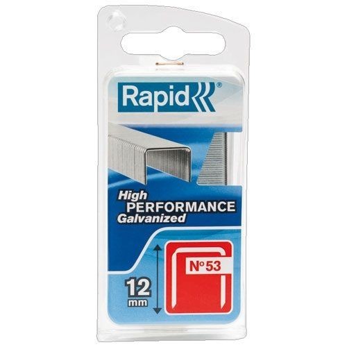Rapid Agrafe type 53/12mm galva 1080 bl