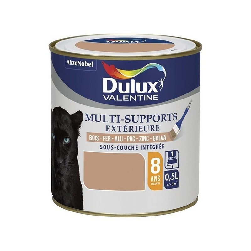 Dulux Valentine Valentine multisupport extérieure 0.5l iroko