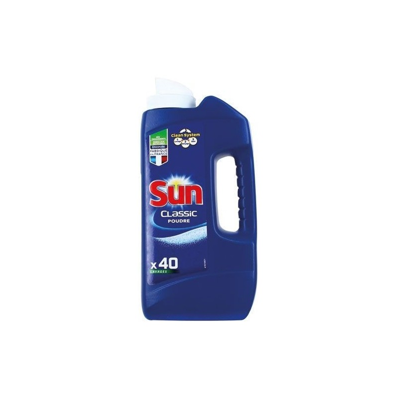 Sun Sun lavage classic poudre 1.235kg 40 lavages
