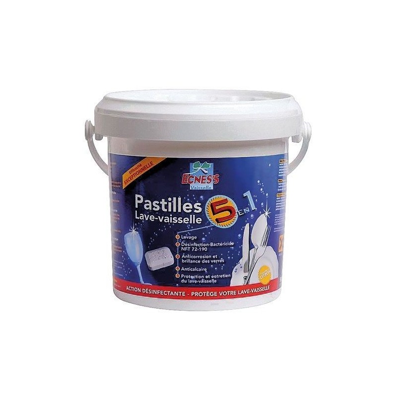 ECNESS Pastilles lave-vaisselle Ecness 5 en 1 x25