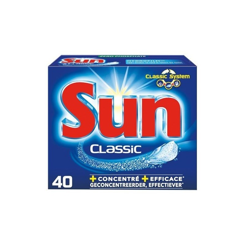 Sun Sun tablettes classique 40 doses
