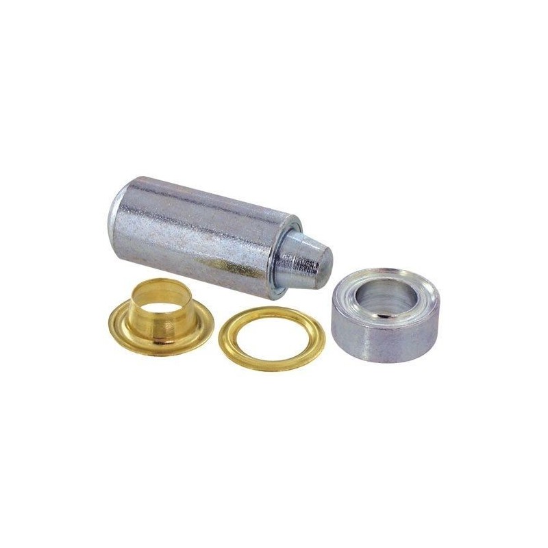 Vynex Oeillet de bâche + outil d.12 blister de 15