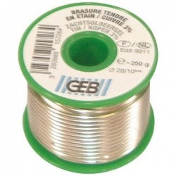 GEB Brasure fil étain/cuivre bobine 250g - Image 2