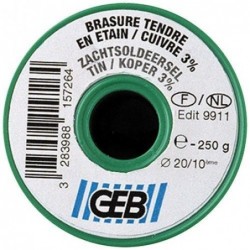 GEB Brasure fil étain/cuivre bobine 250g - Image 4