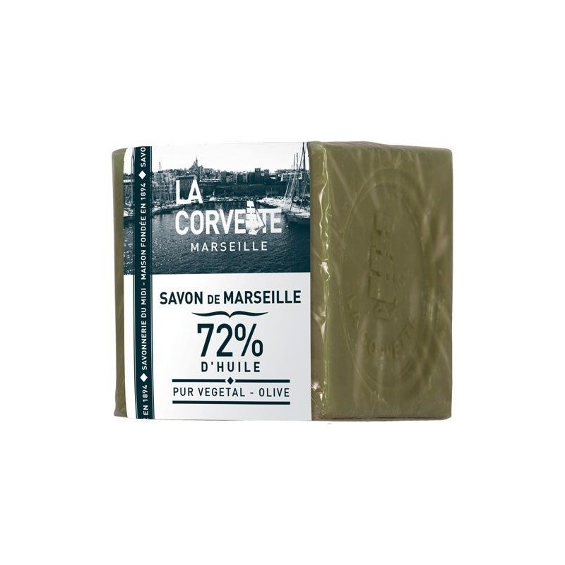 LA CORVETTE Savon de marseille olive cube 200gr