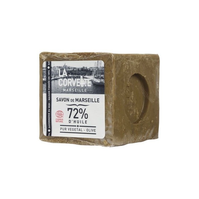LA CORVETTE Savon de marseille olive s/cello 300g