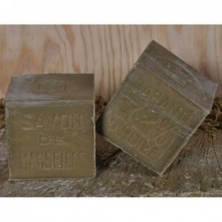 LE SERAIL Savon de Marseille Le Sérail vert 1kg - Image 2