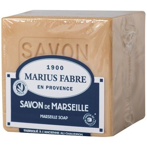 MARIUS FABRE Savon de marseille blanc filme sans huile de palme 400g