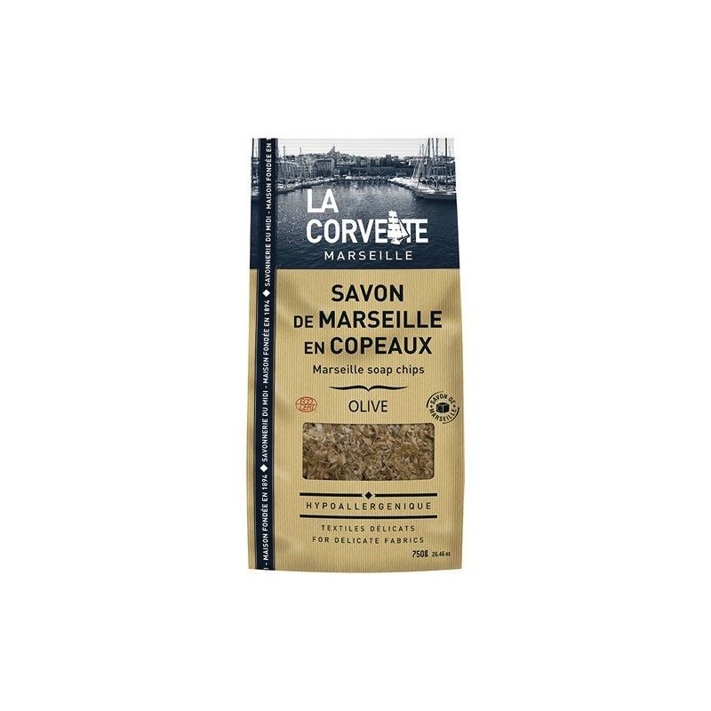 LA CORVETTE Savon marseille copeaux olive 750g La Corvette