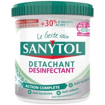 SANYTOL Détachant désinfectant poudre 450g Sanytol