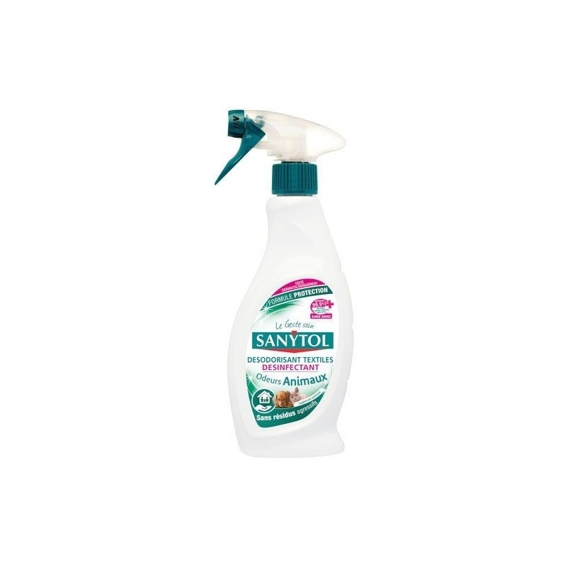 SANYTOL Desodorisant desinfectant textile animaux 500ml sanytol