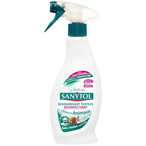 SANYTOL Desodorisant desinfectant textile animaux 500ml sanytol