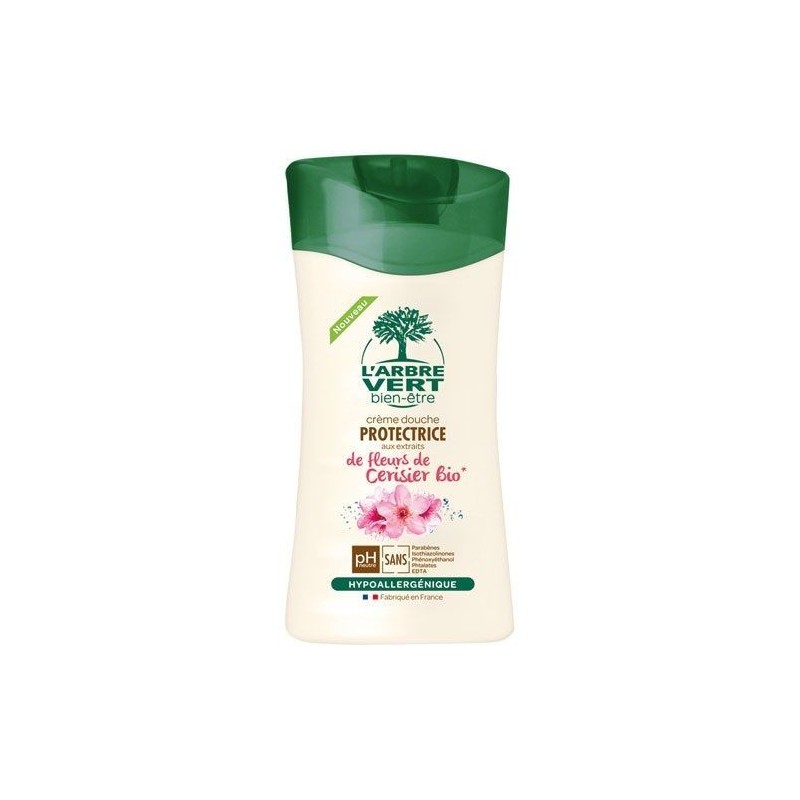 Arbre Vert Bien Etre Arbre vert creme douche fleur de cerisier bio 250ml