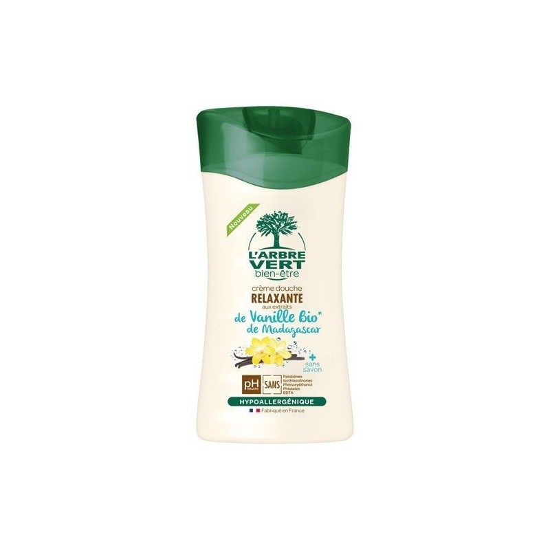 Arbre Vert Bien Etre Arbre vert creme douche vanille bio 250ml