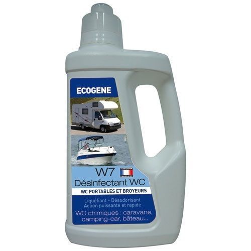 Ecogene W7 liquefiant wc chimiques 1l