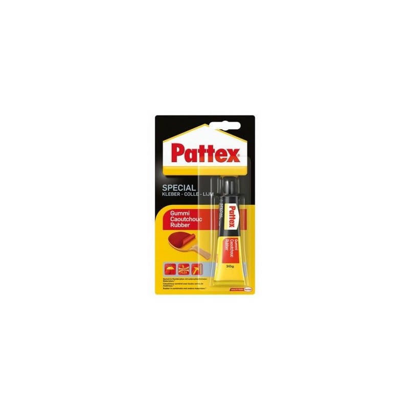 Pattex Pattex colle spécialité caoutchouc tube 30g