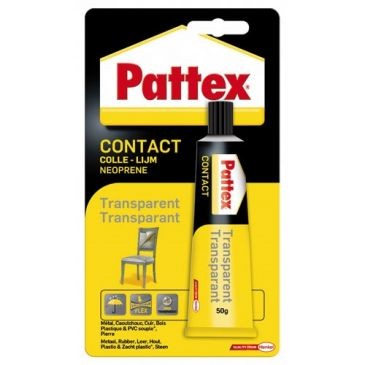 Pattex Pattex colle contact transparente blister 50g