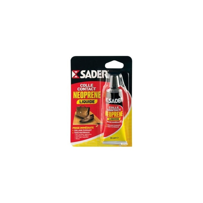 BOSTIK (SADER) Colle contact néoprène liquide tube 55ml