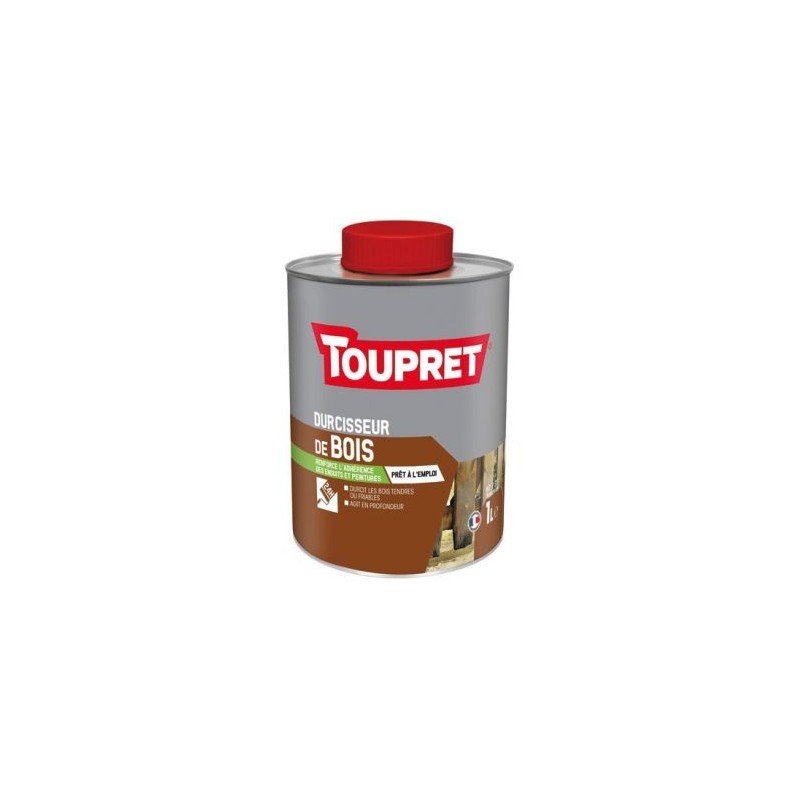 Toupret Durcisseur de bois intérieur extérieur liquide 1l