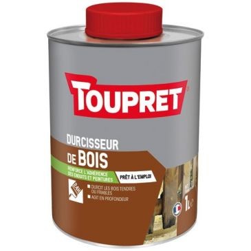 Toupret Durcisseur de bois intérieur extérieur liquide 1l