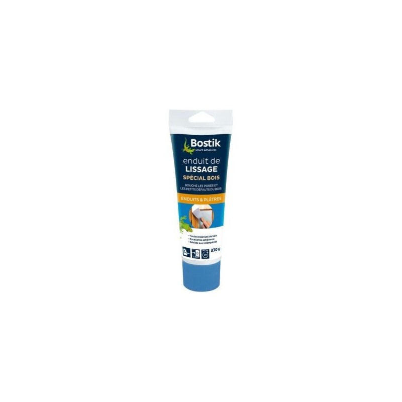 Bostik Enduit lissage spécial bois tube 330g