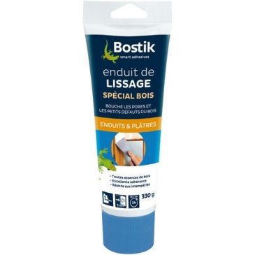 Bostik Enduit lissage spécial bois tube 330g