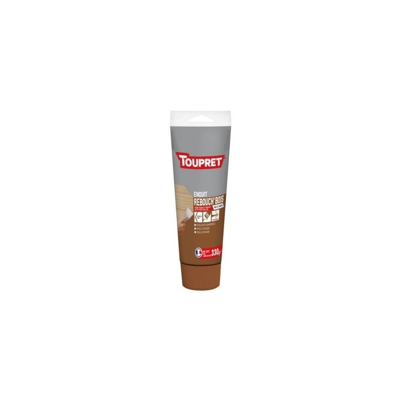 Toupret Enduit rebouchage bois intérieur extérieur pâte 330 g