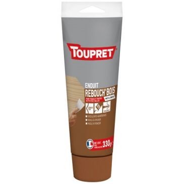 Toupret Enduit rebouchage bois intérieur extérieur pâte 330 g