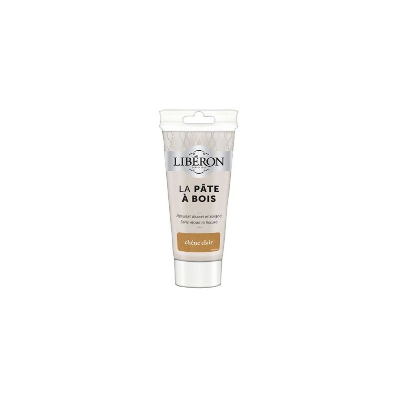 Liberon Pate à bois tube 150g chêne clair