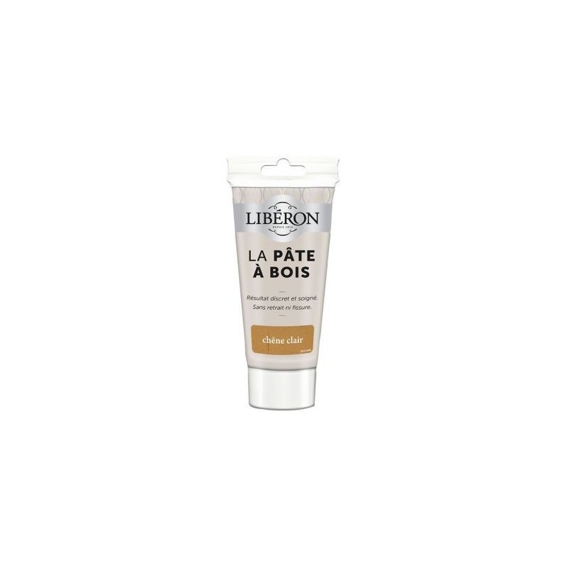 Liberon Pate à bois tube 50g chêne clair