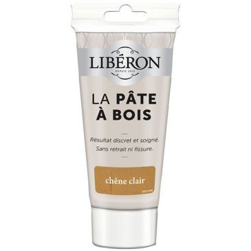 Liberon Pate à bois tube 50g chêne clair