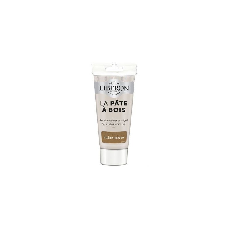 Liberon Pate à bois tube 50g chêne moyen