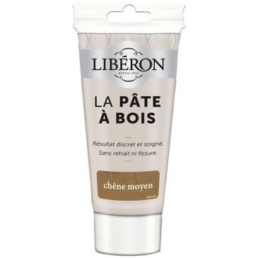 Liberon Pate à bois tube 50g chêne moyen