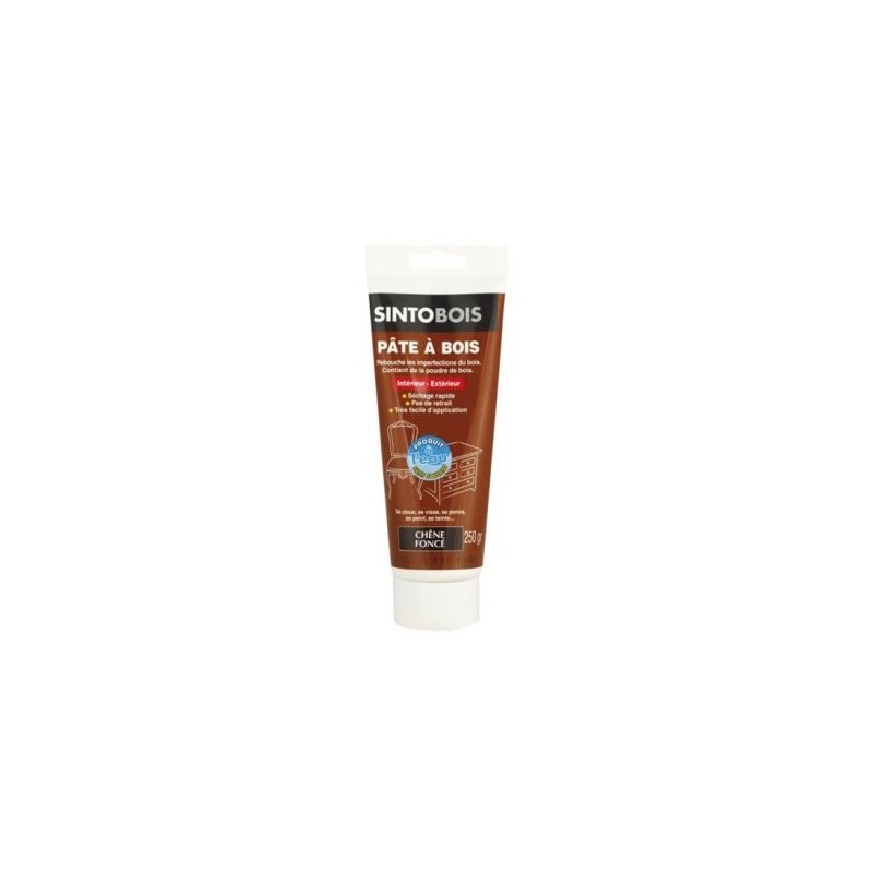 SINTOBOIS Pâte à bois Sintobois à l'eau pâte 250g chêne foncé